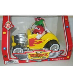 M&M's Rebel Without a Clue Hot Rod Memory Lane Candy Dispenser